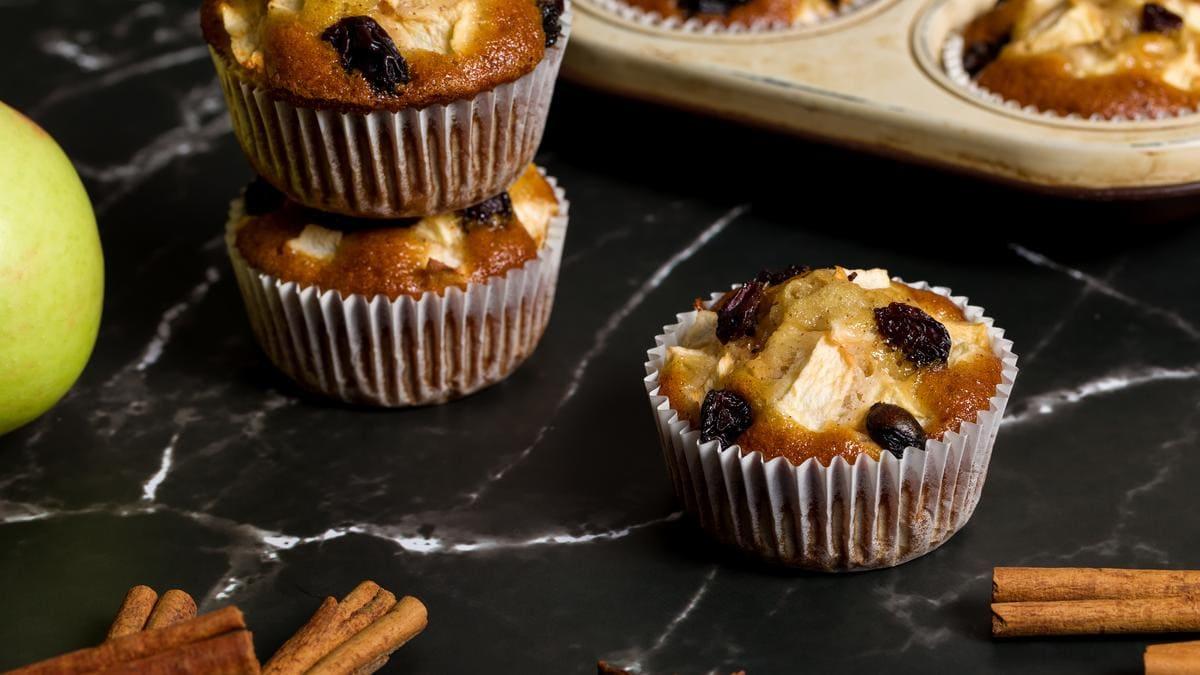 Apfel zimt muffins im Airfryer