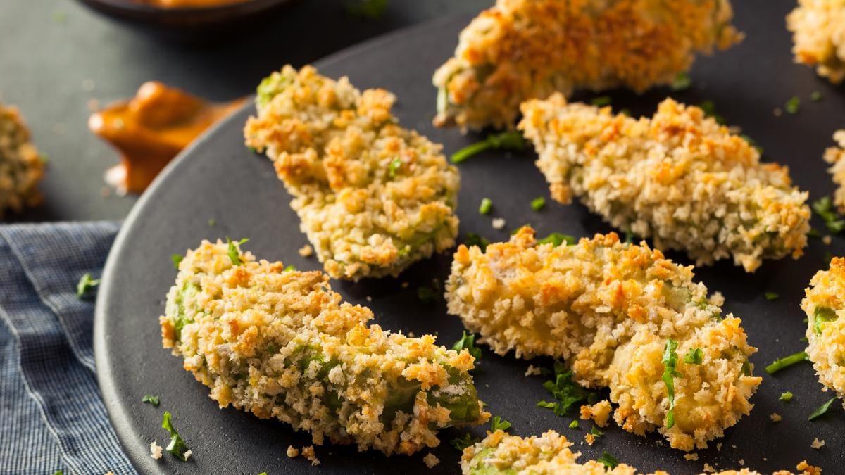 Avocado fries im Airfryer