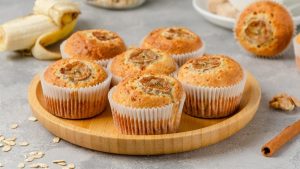 Bananenmuffins im Airfryer