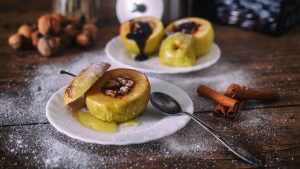 Bratapfel füllung im Airfryer
