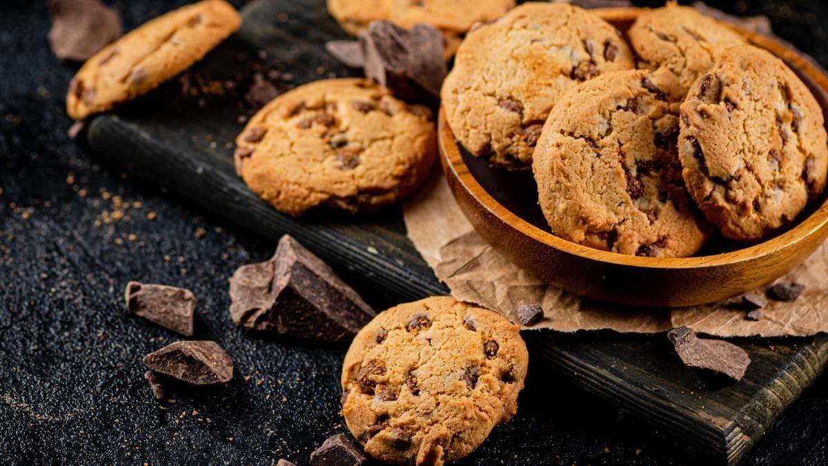 Chocolate chip cookies im Airfryer