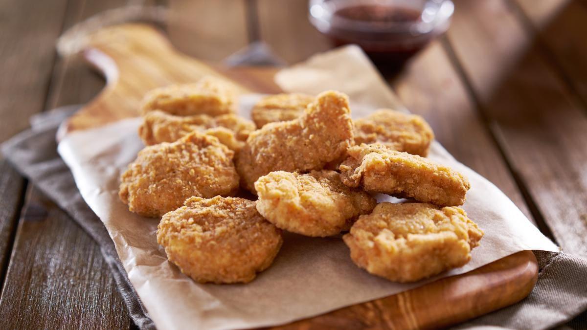 Hähnchen nuggets im Airfryer