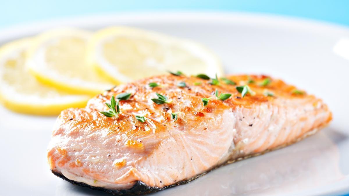 Lachs mit zitronenbutter im Airfryer