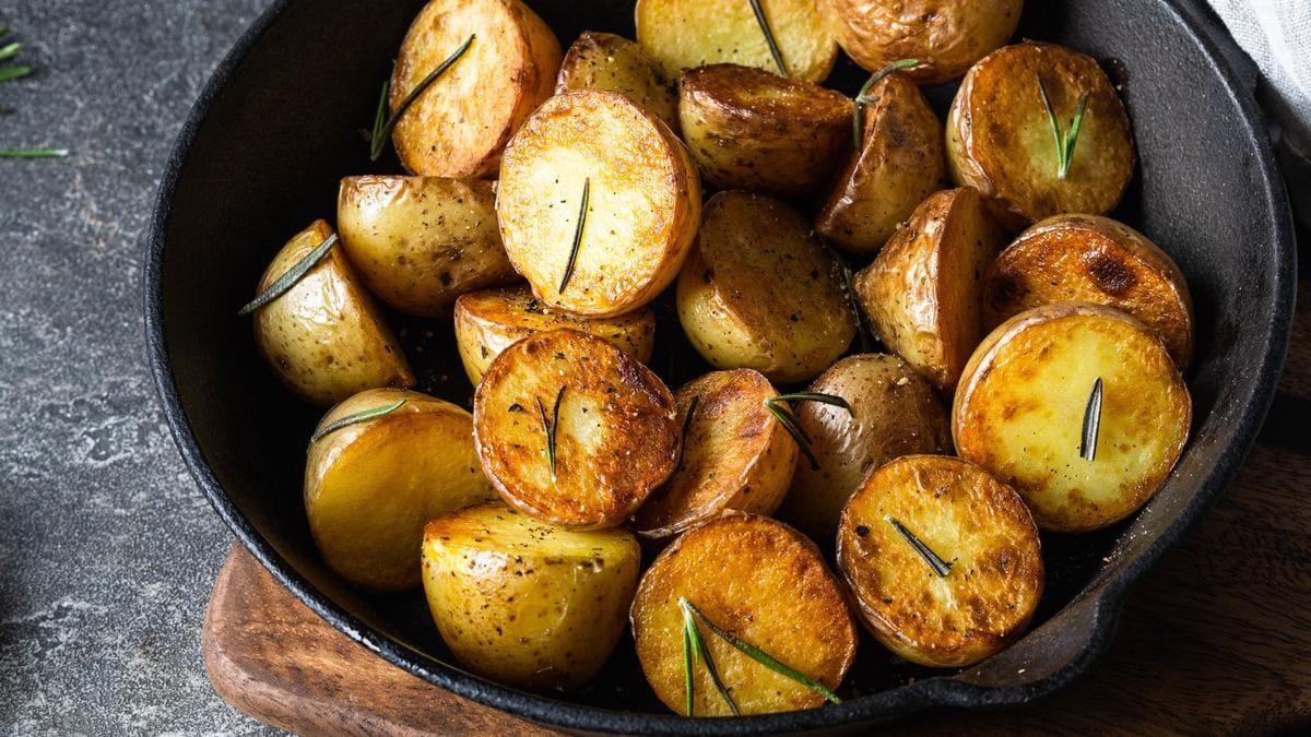 Rosmarin kartoffeln im Airfryer